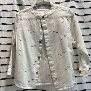 Boys Zara Long Sleeve Button Up